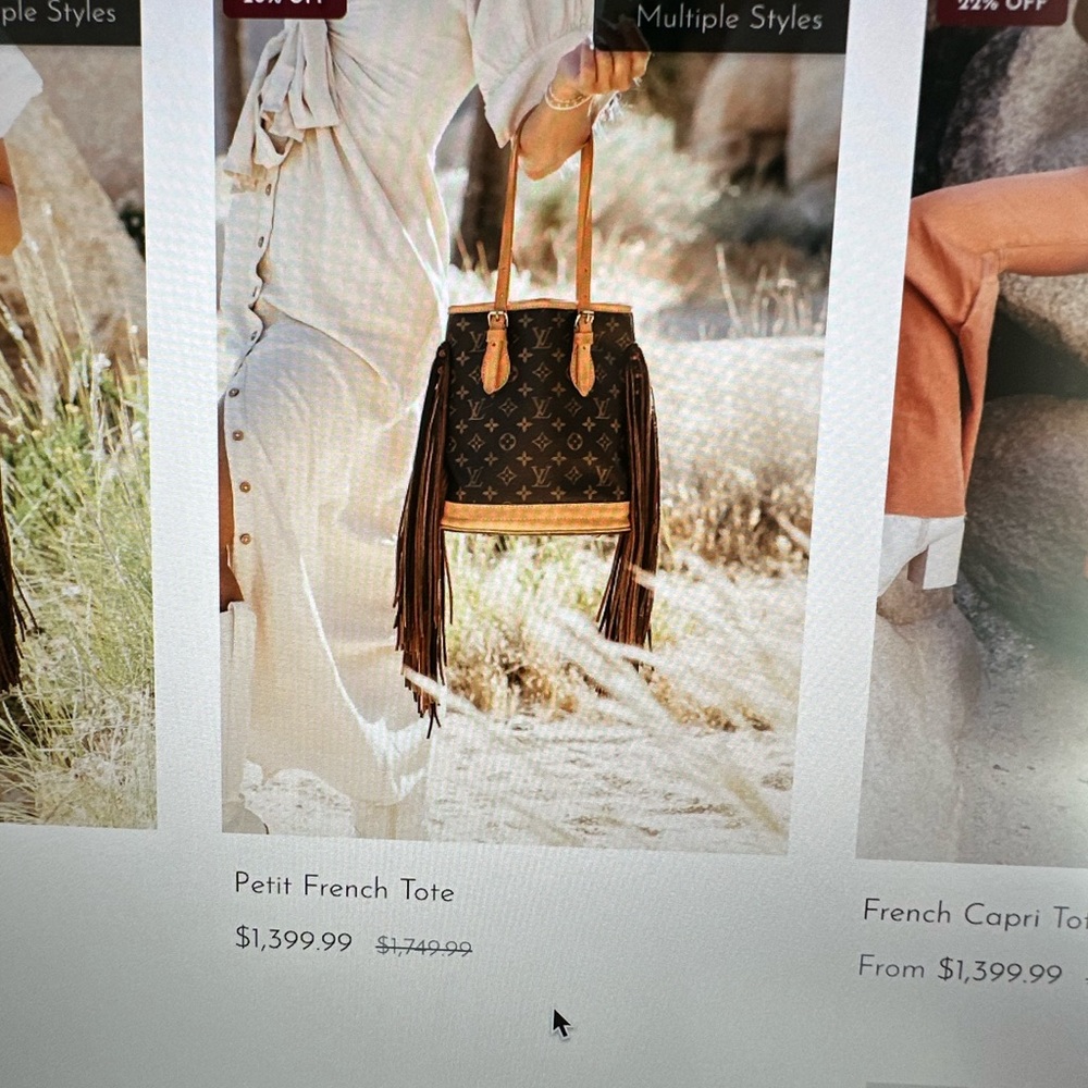 Louis Vuitton small bucket bag